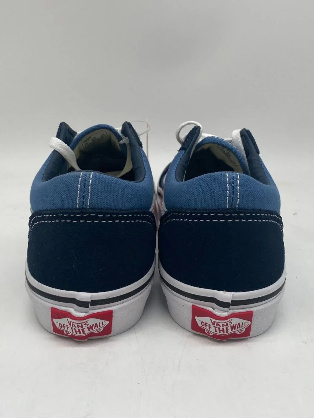 VANS OLD SKOOL NAVY/TRUE WHITE US YOUTH SIZE 1.5